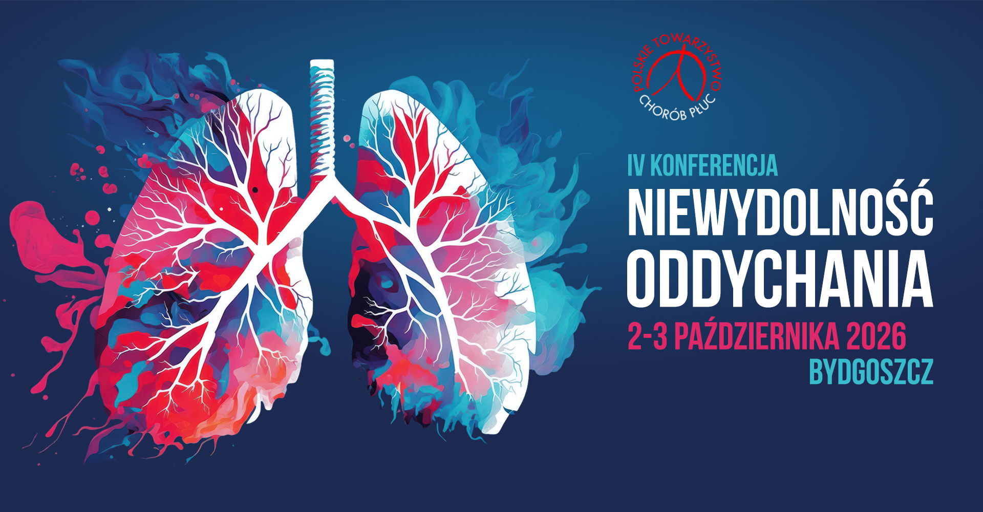 IV Konferencja niewydolności oddychania | 2 - 3 Październik 2026 Bydgoszcz